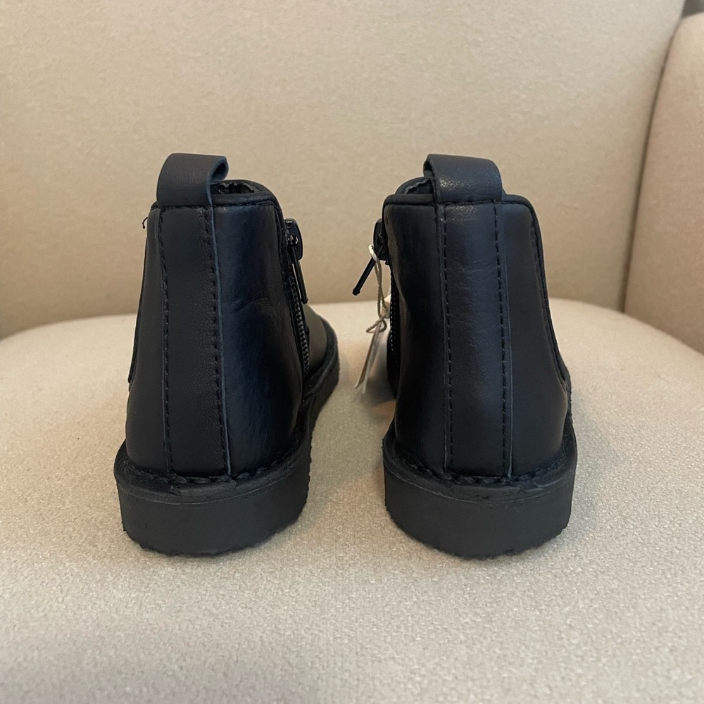 NWT Zara Kids Leather Boots - Picture 7 of 11